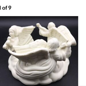 Avon Angel Pillar Candle Holder